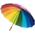 Regenboog paraplu  (Ø 130 cm) 