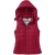 Mixed doubles dames bodywarmer rood