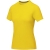 Nanaimo dames t-shirt met ronde hals geel