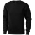 Surrey unisex sweater met ronde hals zwart