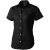 Manitoba dames blouse met korte mouwen zwart