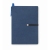 Eco notitieboekje met pen (A6) blauw