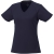 Amery cool fit V-hals dames t-shirt met korte mouwen navy