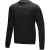 Jasper heren GOTS biologische GRS-gerecyclede crewneck sweater zwart