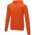 Theron heren hoodie met ritssluiting oranje