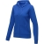 Theron dames hoodie met ritssluitng blauw