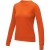 Zenon dames sweater met crewneck oranje