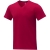 Somoto Heren T-shirt met V-hals en korte mouwen rood