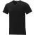 Somoto Heren T-shirt met V-hals en korte mouwen zwart