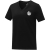 Somoto Dames T-shirt met V-hals en korte mouwen zwart
