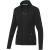 Amber GRS gerecycled dames fleece jas met volledige rits zwart