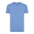 Iqoniq Manuel gerecycled katoen t-shirt ongeverfd heather blue