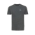 Iqoniq Manuel gerecycled katoen t-shirt ongeverfd heather anthracite