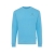 Iqoniq Zion gerecycled katoen sweater tranquil blue