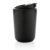 Cuppa RCS gerecycled rvs vacuümbeker (380 ml) zwart