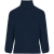 Artic fleece herenjack met volledige rits navy blue