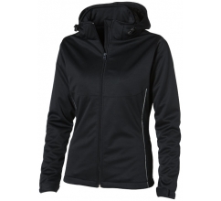 Cromwell gewatteerd softshell dames jack bedrukken