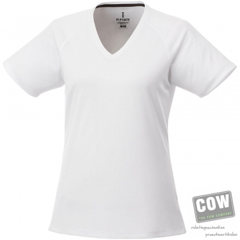 Afbeelding van relatiegeschenk:Amery cool fit V-hals dames t-shirt met korte mouwen