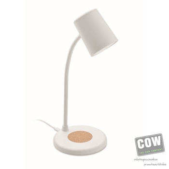 Afbeelding van relatiegeschenk:Lamp met oplader en speaker