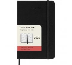 Moleskine hardback pocket dag-agenda voor 12 maanden bedrukken